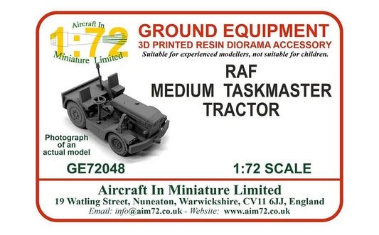 AIM - Ground Equipment GE72048 1:72 RAF Medium Taskmaster tractor 3d-Printed
