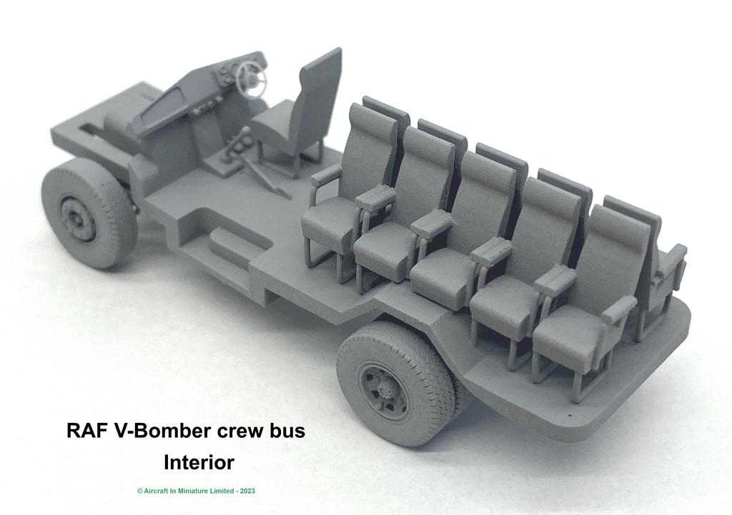 AIM - Ground Equipment GE72057 1:72 Bedford V-bomber crew bus (3D-Printed)