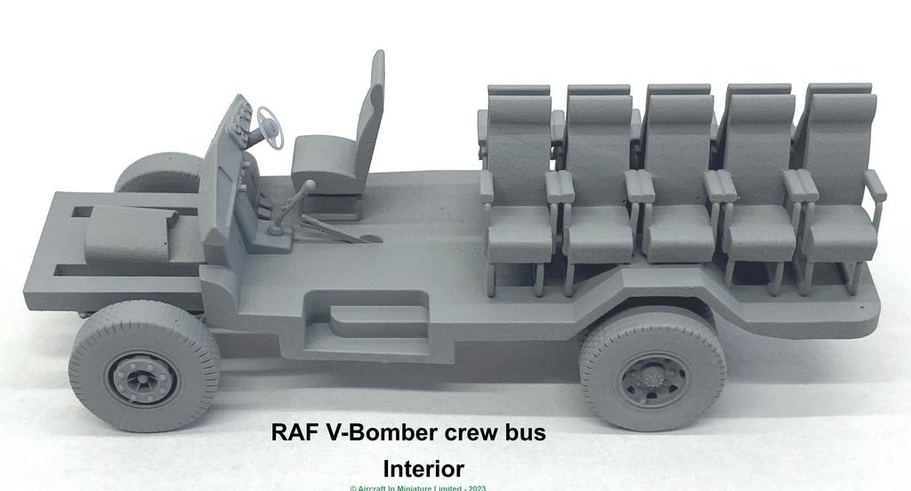 AIM - Ground Equipment GE72057 1:72 Bedford V-bomber crew bus (3D-Printed)