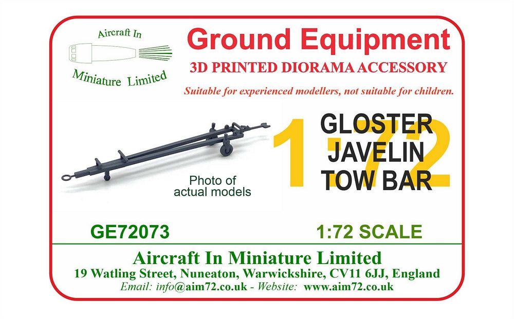 AIM - Ground Equipment GE72073 1:72 Gloster Javelin Tow Bar