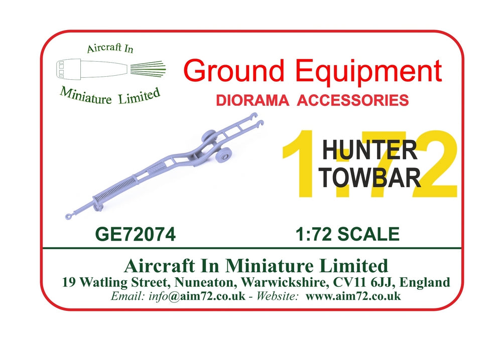AIM - Ground Equipment GE72074 1:72 Hawker Hunter Tow Bar -