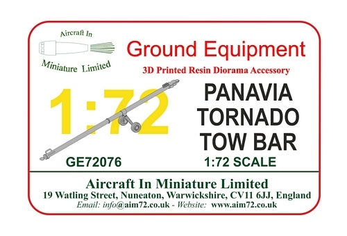 AIM - Ground Equipment GE72076 1:72 Panavia Tornado Tow Bar