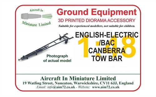 AIM - Ground Equipment GE72079 1:72 English Electric/BAC Canberra Tow Bar