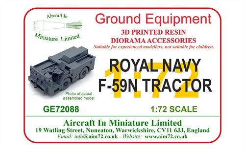 AIM - Ground Equipment GE72088 1:72 Royal Navy F-59N deck tractor
