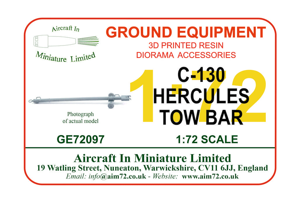 AIM - Ground Equipment GE72097 1:72 C-130 Hercules Tow Bar