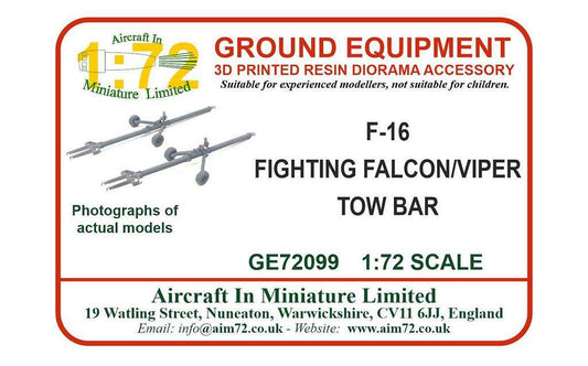 AIM - Ground Equipment GE72099 1:72 F-16 Viper Tow Bar