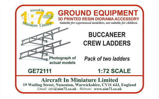 AIM - Ground Equipment GE72111 1:72 Buccaneer crew ladders (2 in pack)