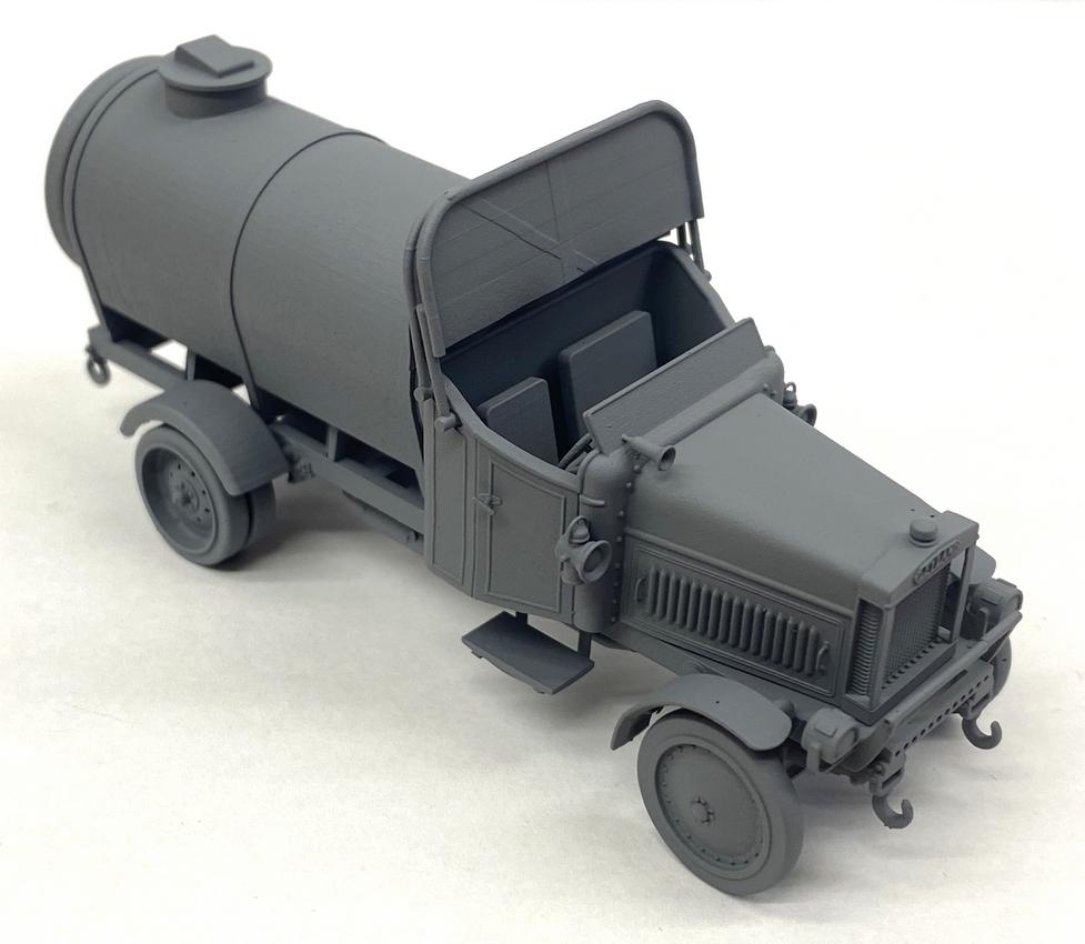 AIM - Ground Equipment GE72141 1:72 Leyland Subsidy A type fuel lorry - circa 1916 - 3d-printed