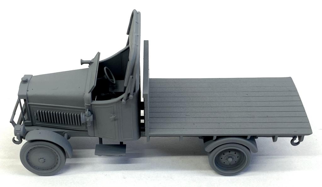 AIM - Ground Equipment GE72142 1:72 Leyland Subsidy A type flatbed lorry - circa 1916 - 3d-printed
