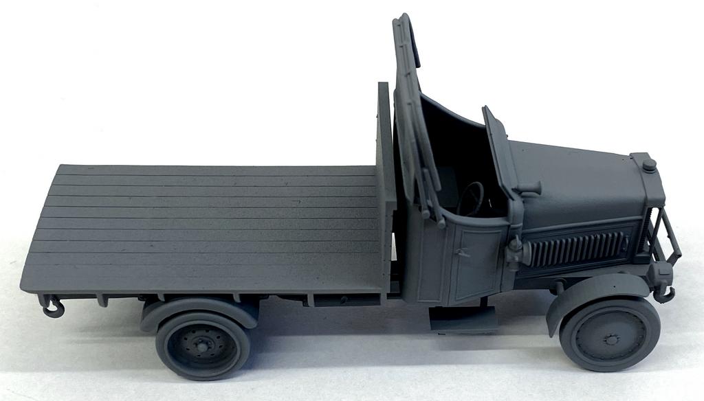 AIM - Ground Equipment GE72142 1:72 Leyland Subsidy A type flatbed lorry - circa 1916 - 3d-printed