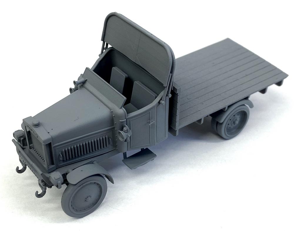 AIM - Ground Equipment GE72142 1:72 Leyland Subsidy A type flatbed lorry - circa 1916 - 3d-printed