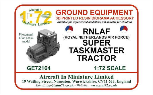 AIM - Ground Equipment GE72164 1:72 RNLAF (Royal Netherlands Air Force) Super Taskmaster Tractor
