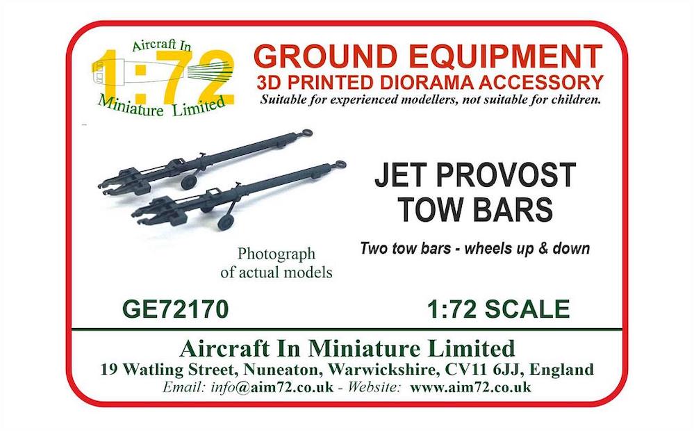 AIM - Ground Equipment GE72170 1:72 Jet Provost tow bar