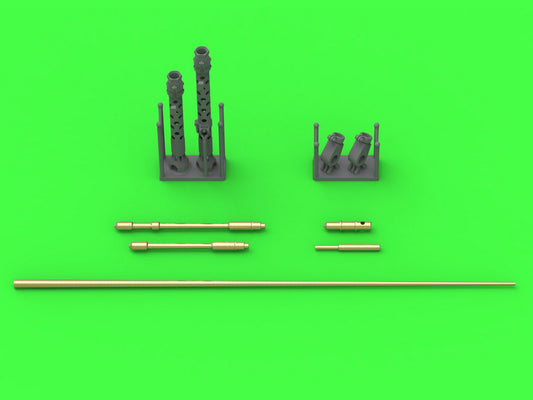 Master GM-16-009 1:16 Pz.Kpfw.I Ausf.B - MG-13K gun barrels & antenna
