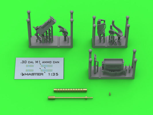Master GM-35-092 1:35 Browning M1919 - E6160 mount - used e.g. on M4 Sherman tank or T17E1 Staghound Light Armored Car