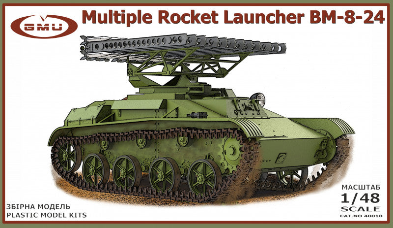 GMU GMU48010 1:48 BM-8-24 Multiple Rocket Launcher