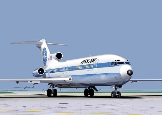 Mach 2 GP111PAA 1:72 Boeing 727-200 Pan Am