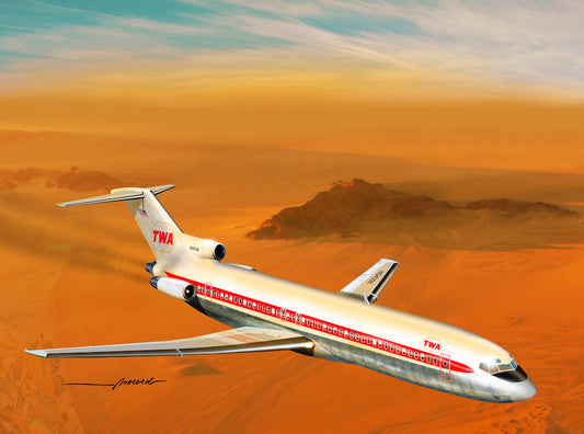 Mach 2 GP111TWA 1:72 Boeing 727-200 TWA