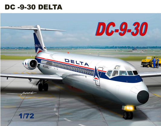 Mach 2 GP112DEL 1:72 Douglas DC-9 Delta (DC-9-30)