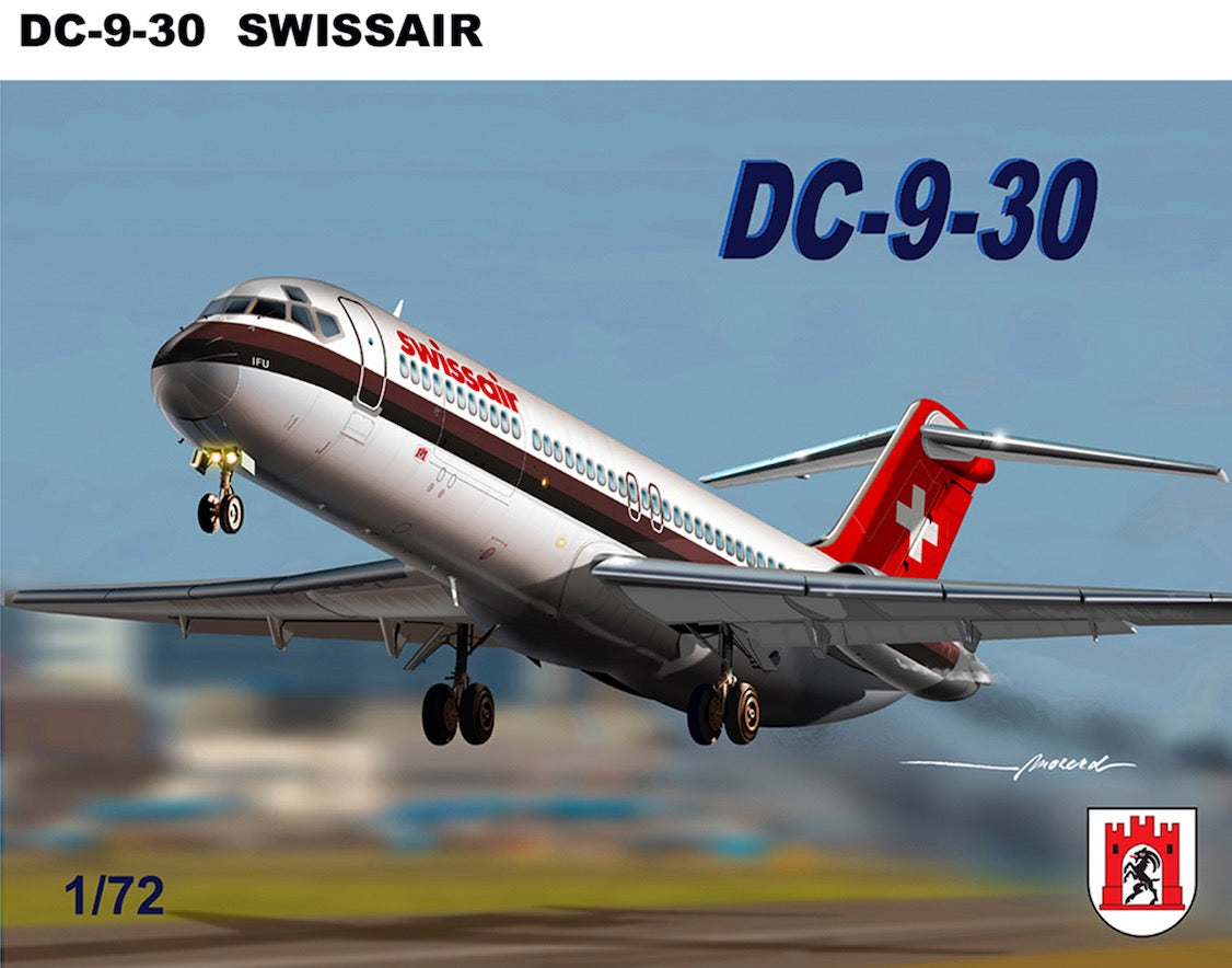 Mach 2 GP112SW 1:72 Douglas DC-9 Swissair (DC-9-30)