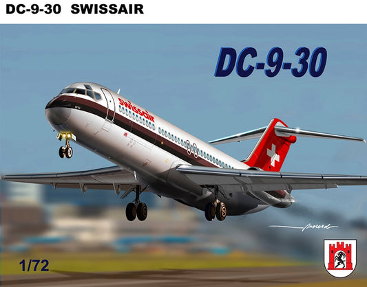 Mach 2 GP112SW 1:72 Douglas DC-9 Swissair (DC-9-30)