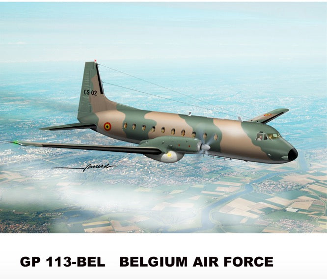 Mach 2 GP113BEL 1:72 Hawker-Siddeley HS.748 Belgium Air Force