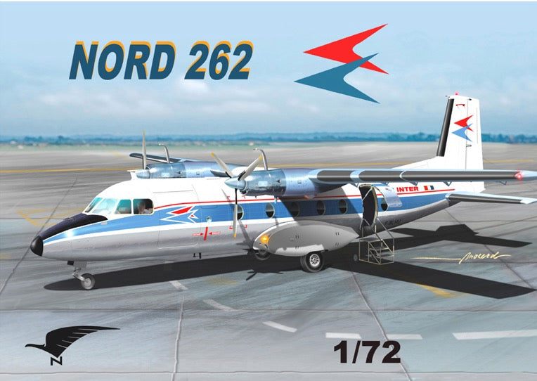 Mach 2 GP114AIR 1:72 Nord 262 Air Inter