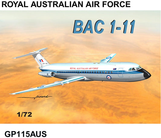 Mach 2 GP115AUS 1:72 BAC 1-11 Royal Australian Air Force