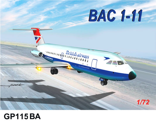 Mach 2 GP115BA 1:72 BAC 1-11 British Airways