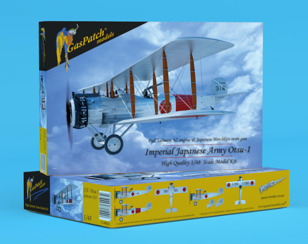 GasPatch Models 48003 1:48 Salmson 2A2 Otsu-1
