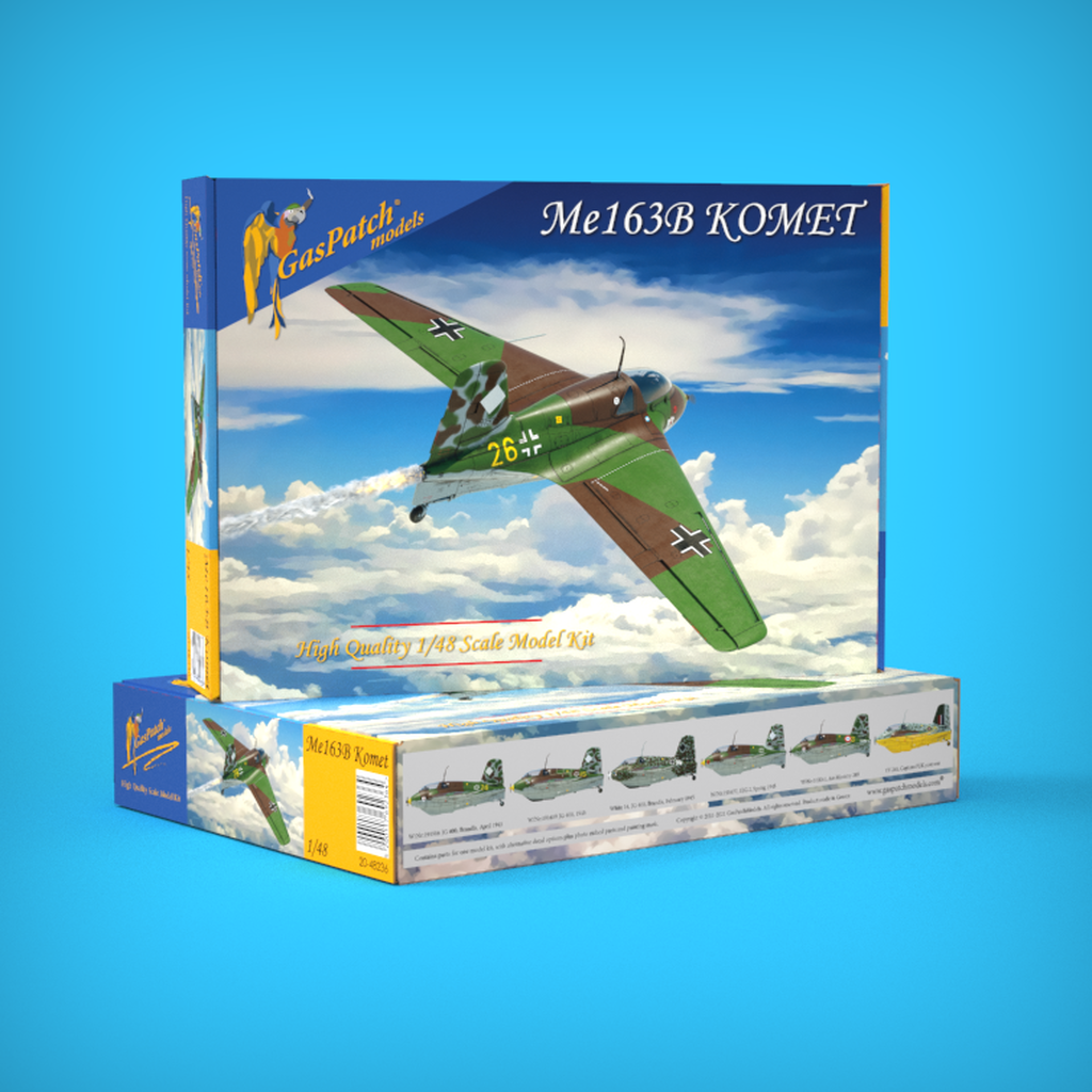 GasPatch Models 48236 1:48 Messerchmitt Me-163B Komet