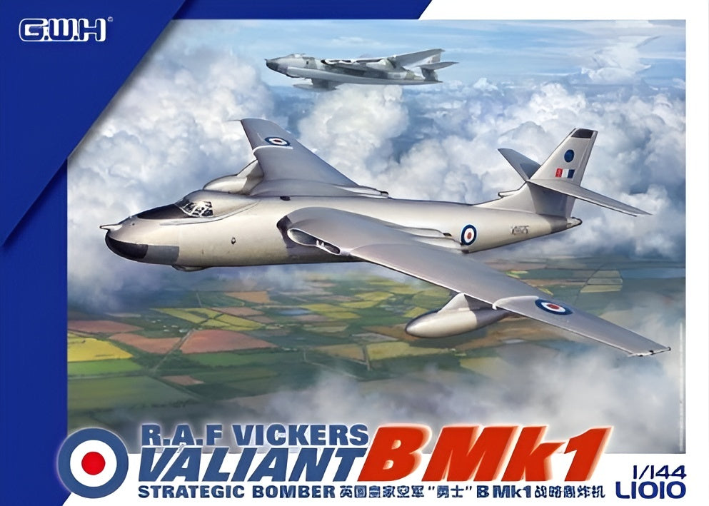 Great Wall Hobby L1010 1:144 R.A.F Strategic Bomber VALIANT B.MK1