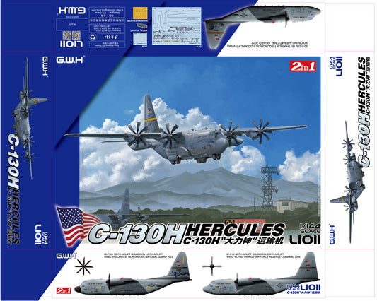 Great Wall Hobby L1011 1:144 Lockheed C-130H Hercules USAF
