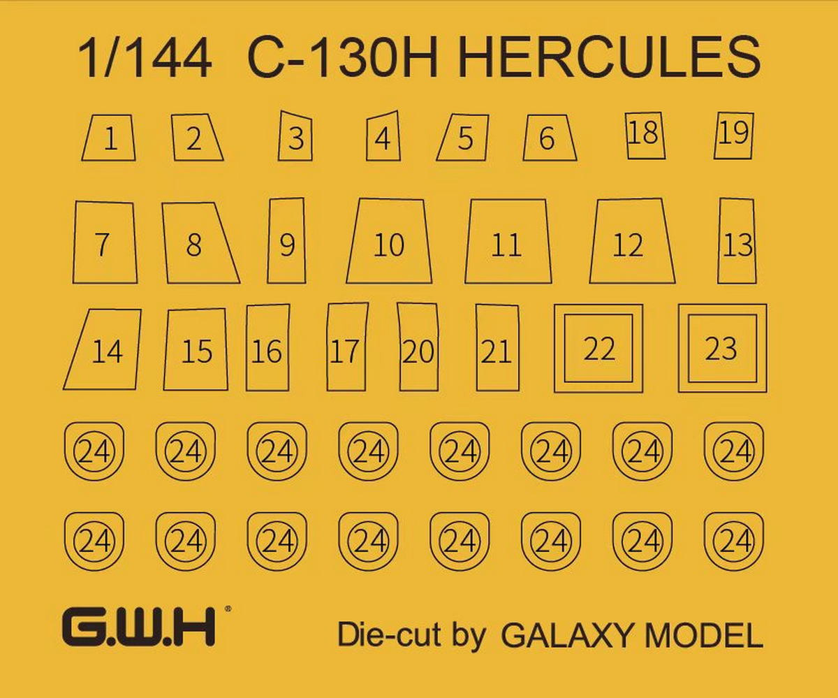 Great Wall Hobby L1011 1:144 Lockheed C-130H Hercules USAF