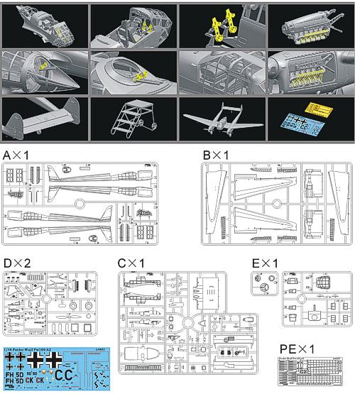 Great Wall Hobby L4803 1:48 Focke-Wulf Fw-189A-2