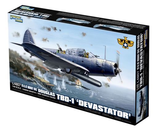 Great Wall Hobby L4807 1:48 Douglas TBD-1 'Devastator' . VT-8 Midway 1942