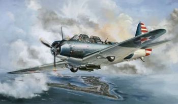 Great Wall Hobby L4809 1:48 Douglas TBD-1 'Devastator' , VT-6 at Wake Island 1942
