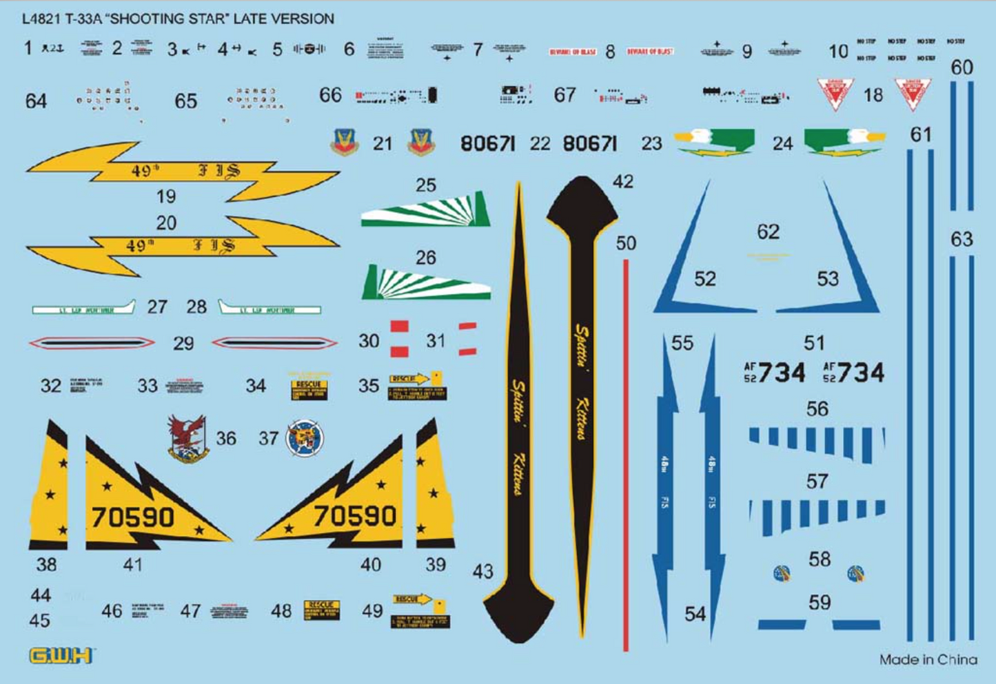 Great Wall Hobby L4821 1:48 Lockheed T-33A Late Version