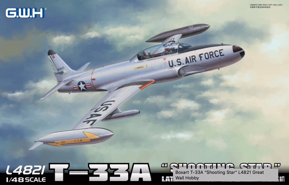 Great Wall Hobby L4821 1:48 Lockheed T-33A Late Version