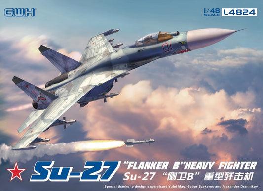 Great Wall Hobby L4824 1:48 Sukhoi Su-27 'Flanker B' Heavy Fighter