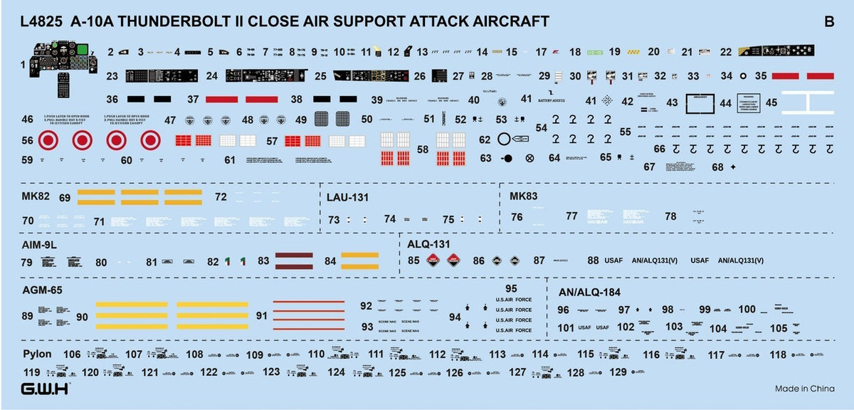 Great Wall Hobby L4825 1:48 Fairchild A-10A Thunderbolt II