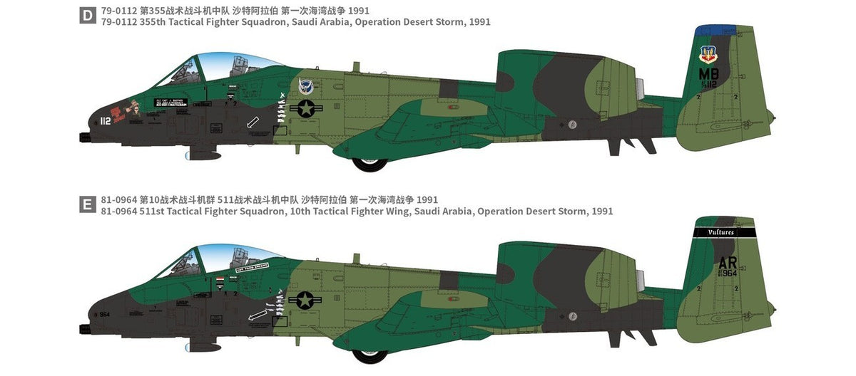 Great Wall Hobby L4825 1:48 Fairchild A-10A Thunderbolt II