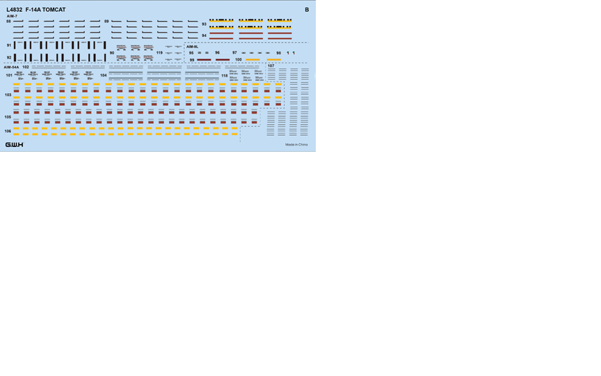 Great Wall Hobby L4832 1:48 Grumman F-14B Tomcat