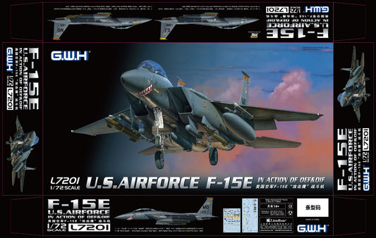 Great Wall Hobby L7201 1:72 McDonnell F-15E Strike Eagle NEW TOOLING