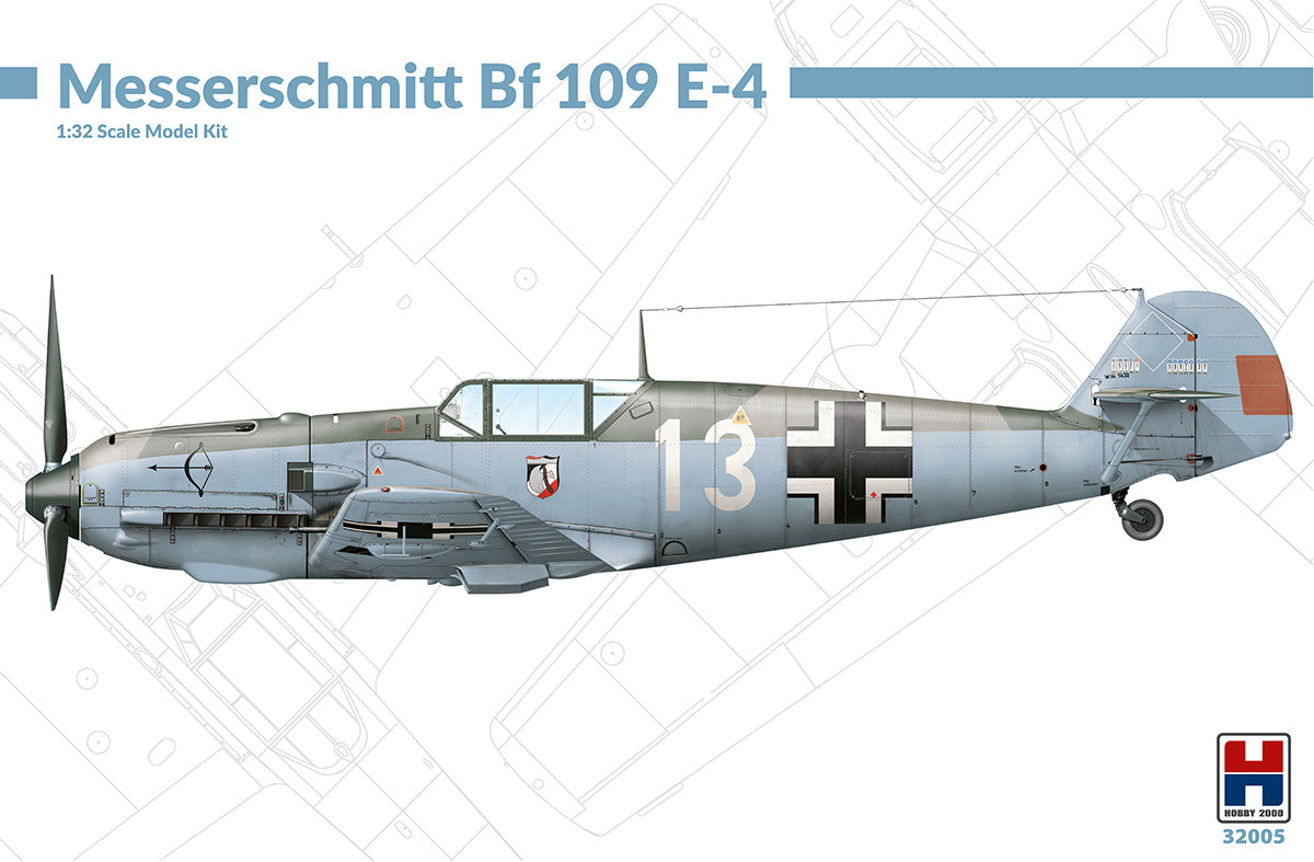 Hobby 2000 K32005 1:32 Messerschmitt Bf109 E-4