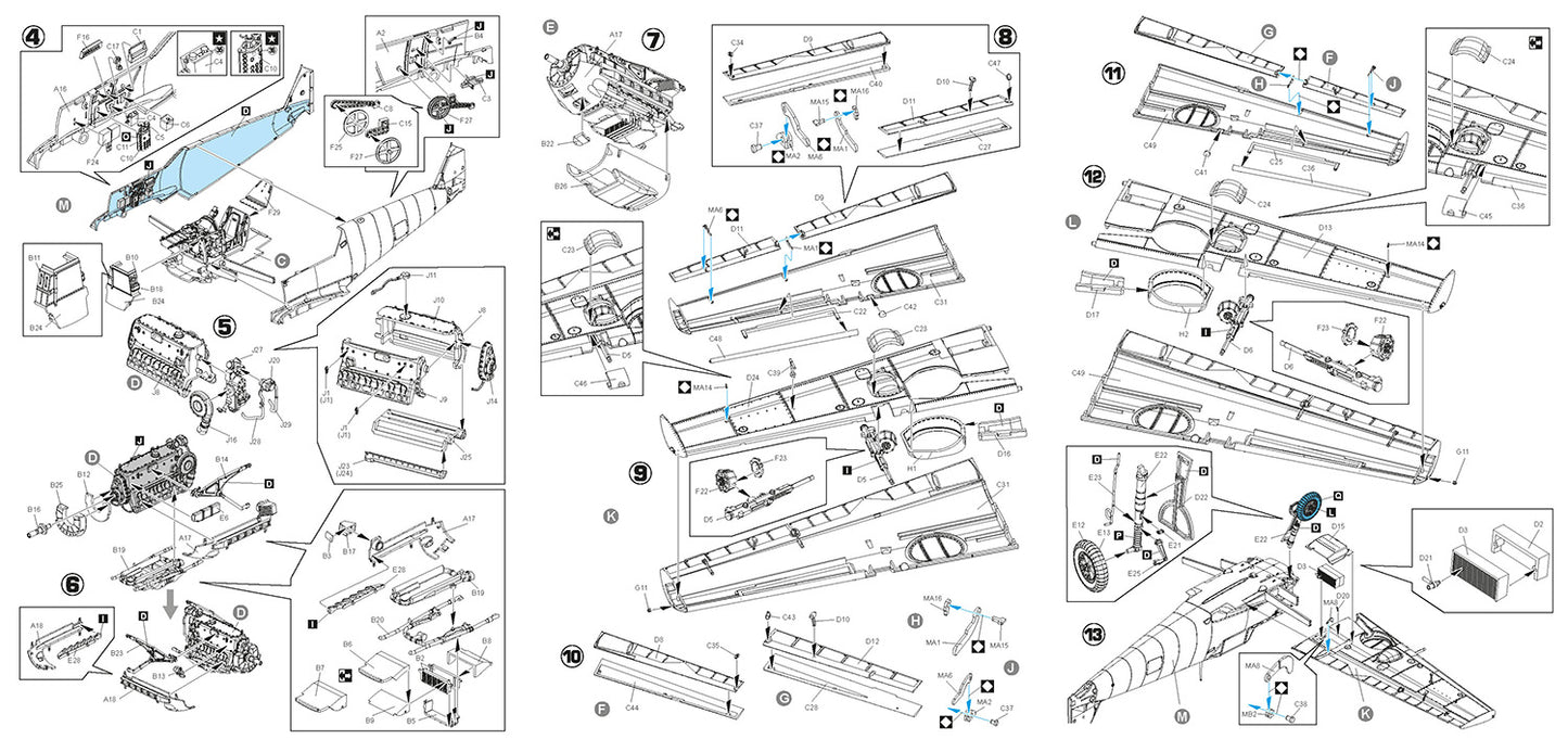 Hobby 2000 K32005 1:32 Messerschmitt Bf109 E-4