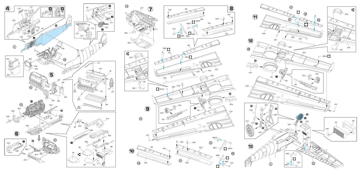 Hobby 2000 K32009 1:32 Messerschmitt Bf-109E-3 Legion Condor