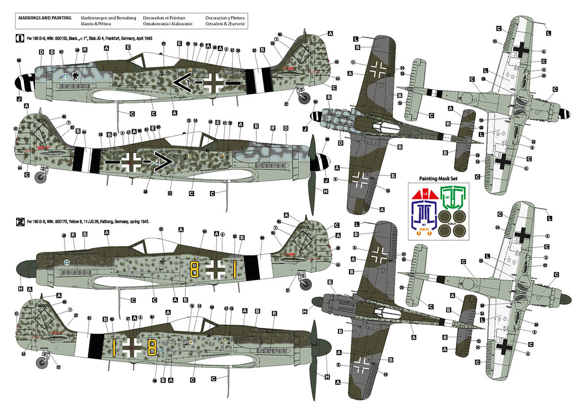 Hobby 2000 32011 1:32 Focke-Wulf Fw-190D-9 Mid Production