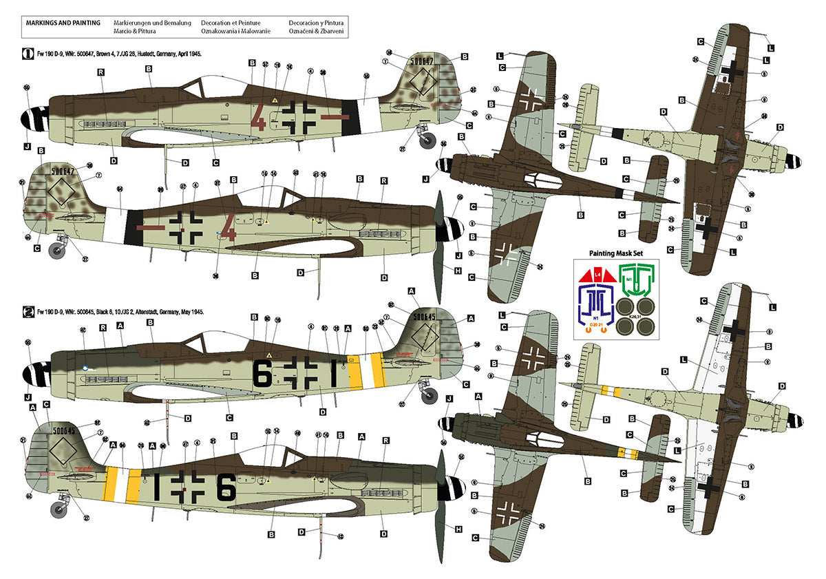 Hobby 2000 32012 1:32 Focke-Wulf Fw-190D-9 Late Production