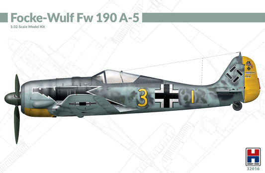 Hobby 2000 32016 1:32 Focke-Wulf Fw-190A-5 Hasegawa + Cartograf + Masks